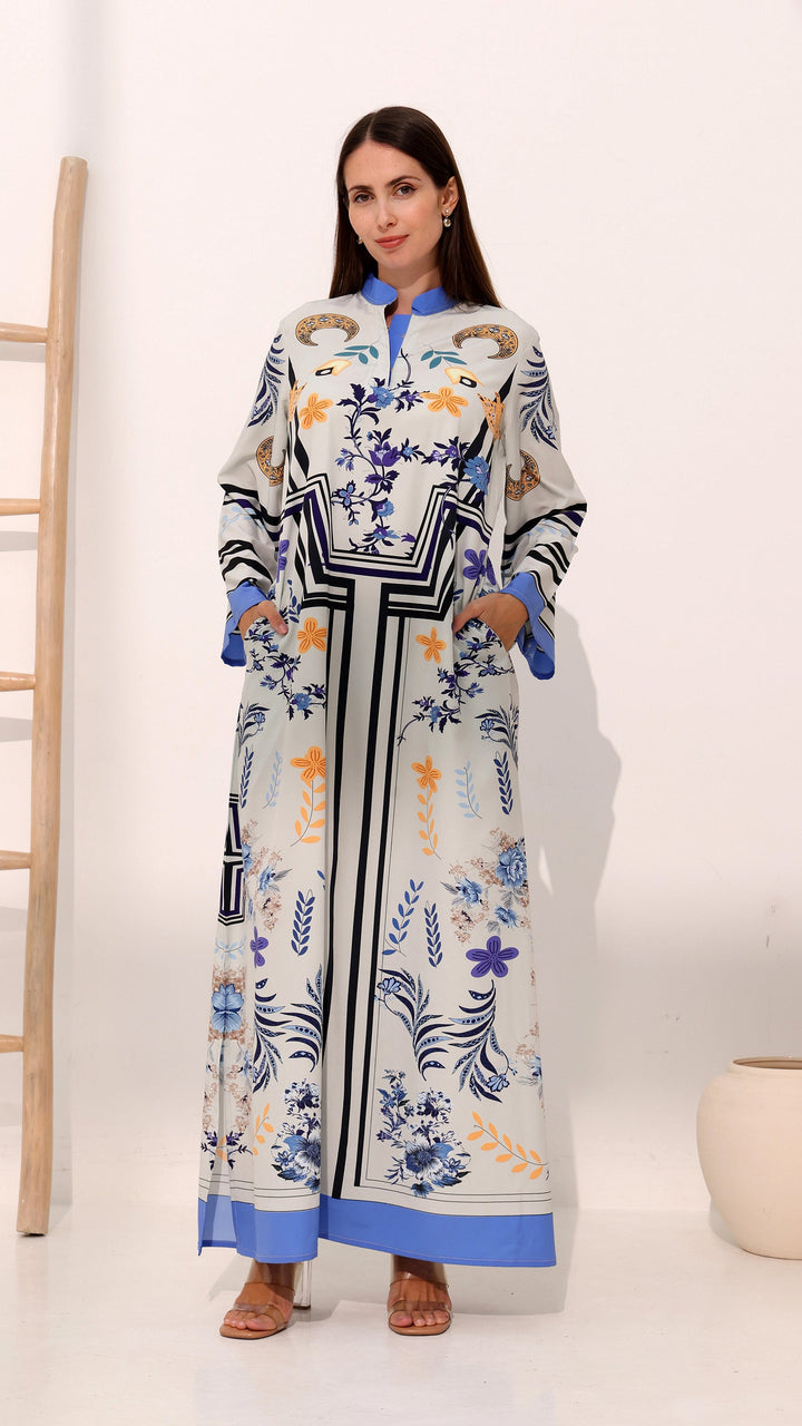 Garden Reverie Kaftan Dress