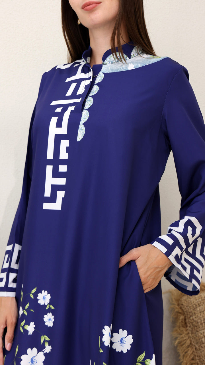 Lunara Grace Kaftan Dress
