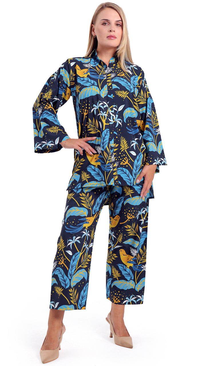 Noir Tropic Matching Co-ord Set
