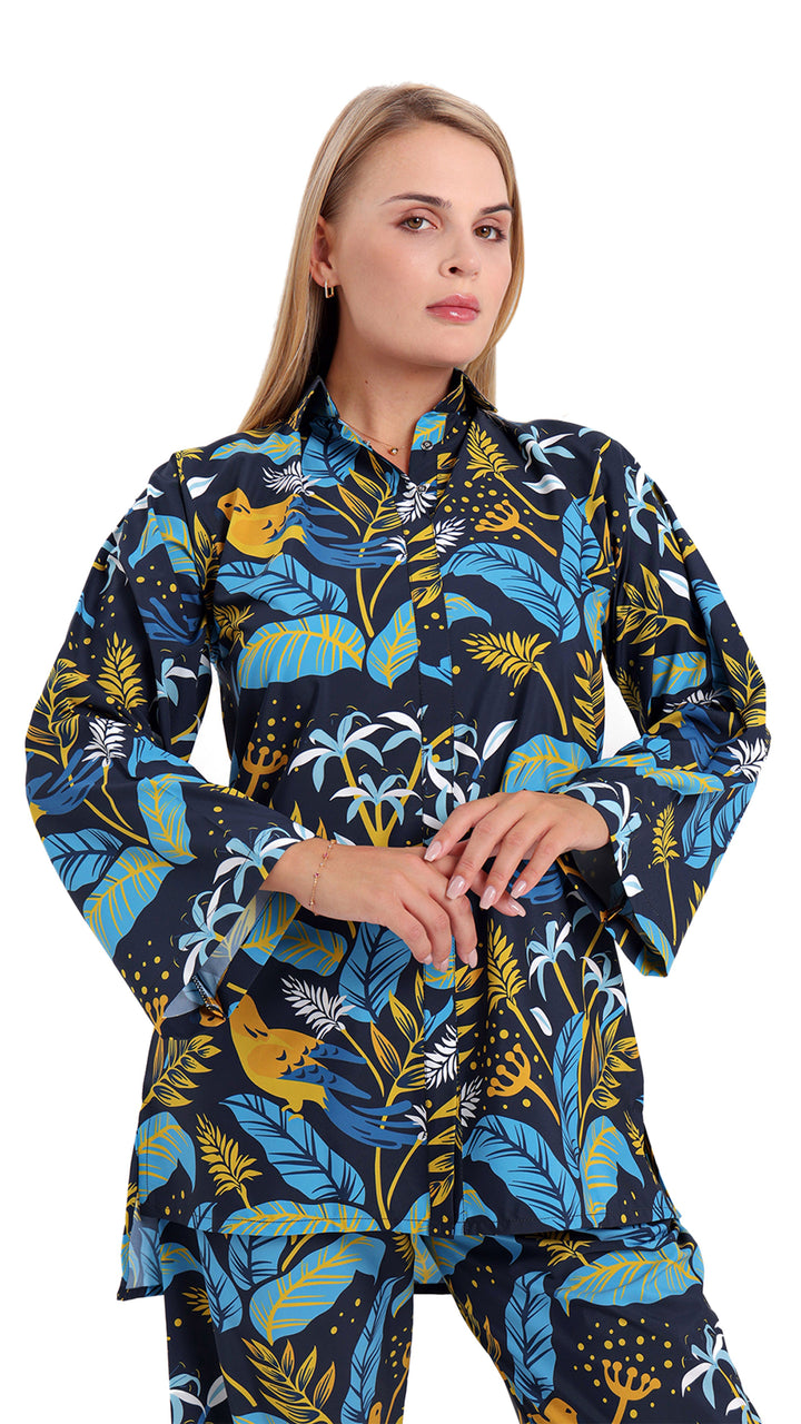 Noir Tropic Matching Co-ord Set
