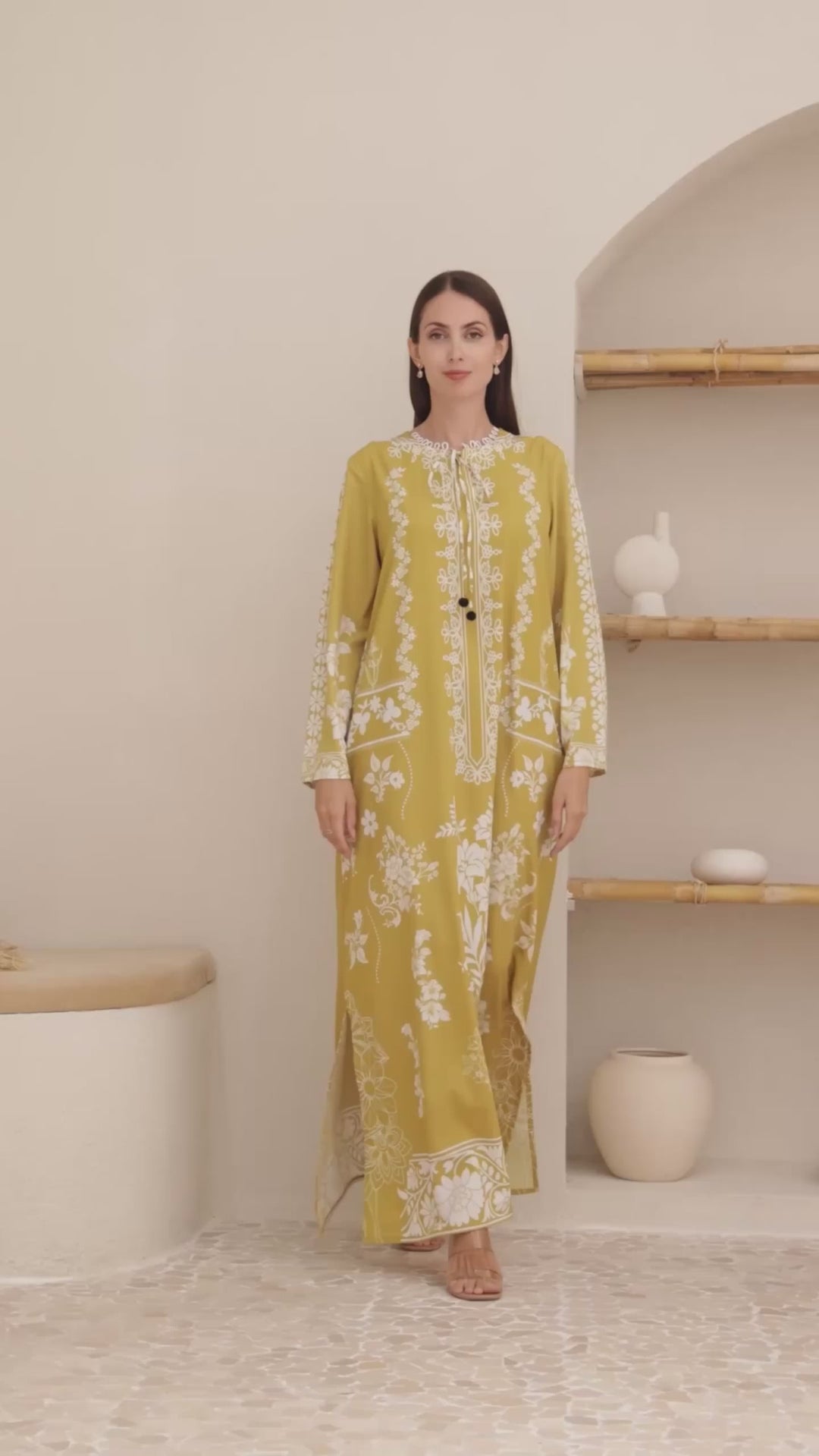 Sylvie Kaftan Dress